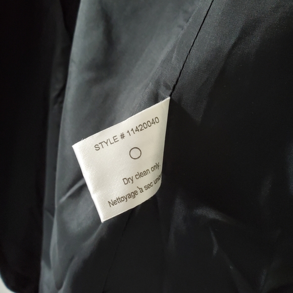 Club Monaco black pea coat size S - Picture 6 of 10